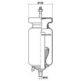 Амортизатор montcada 0164480