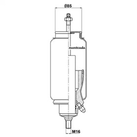 Амортизатор montcada 0164500