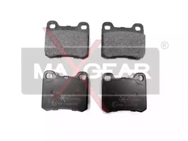 Комплект тормозных колодок MAXGEAR 19-0402