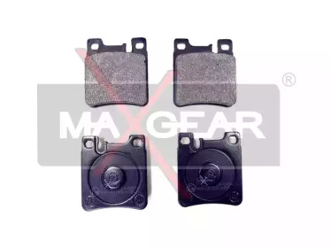 Комплект тормозных колодок MAXGEAR 19-0404