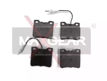 Комплект тормозных колодок MAXGEAR 19-0412