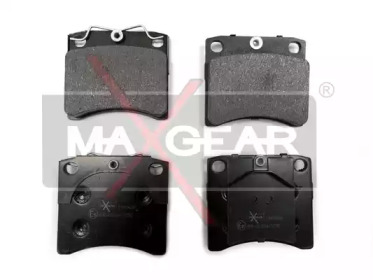 Комплект тормозных колодок MAXGEAR 19-0438