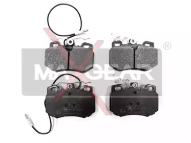 Комплект тормозных колодок MAXGEAR 19-0454