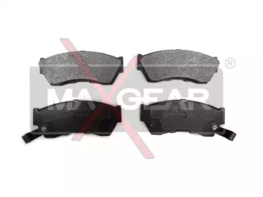 Комплект тормозных колодок, дисковый тормоз MAXGEAR 19-0476