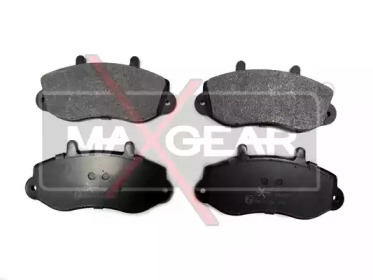 Комплект тормозных колодок MAXGEAR 19-0587