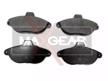 Комплект тормозных колодок MAXGEAR 19-0591