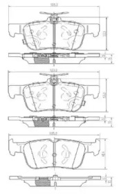 Комплект тормозных колодок FRAS-LE PD/1513