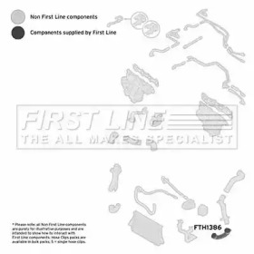 Шлангопровод FIRST LINE FTH1386