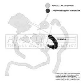 Шлангопровод FIRST LINE FTH1476