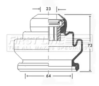 Пыльник FIRST LINE FCB2440