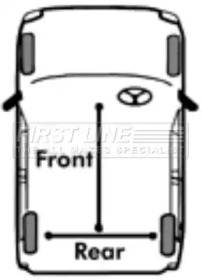 Трос FIRST LINE FKB1173