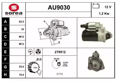 Стартер SNRA AU9030