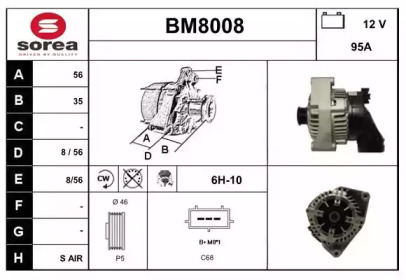 Генератор SNRA BM8008