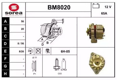  SNRA BM8020