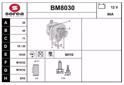 Генератор SNRA BM8030