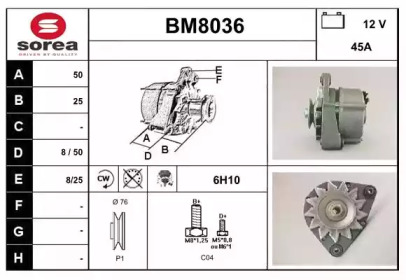  SNRA BM8036