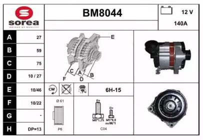  SNRA BM8044