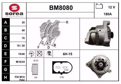  SNRA BM8080