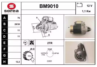 Стартер SNRA BM9010