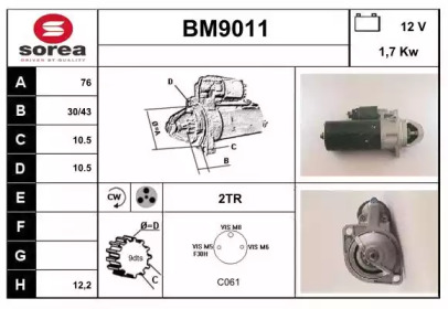 Стартер SNRA BM9011