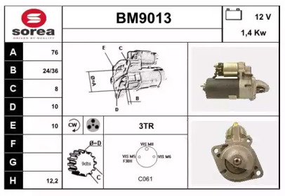 Стартер SNRA BM9013