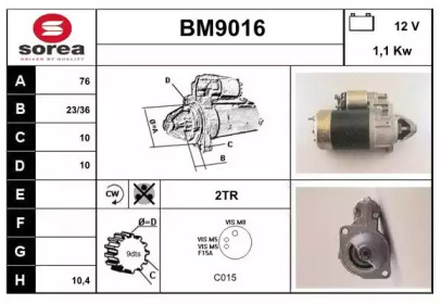 Стартер SNRA BM9016