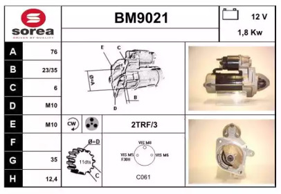 Стартер SNRA BM9021