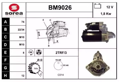 Стартер SNRA BM9026