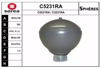 Гидроаккумулятор SNRA C5231RA