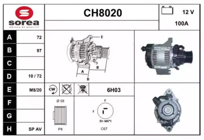 Генератор SNRA CH8020