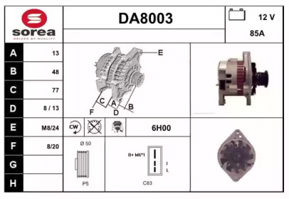 Генератор SNRA DA8003