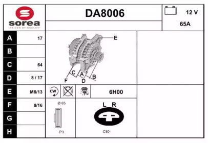 Генератор SNRA DA8006