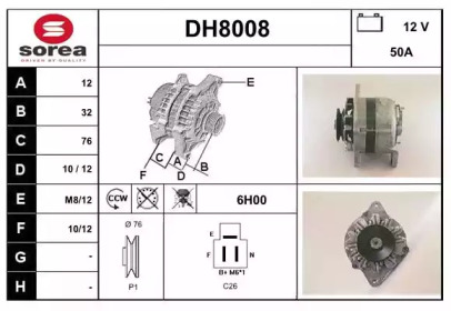 Генератор SNRA DH8008