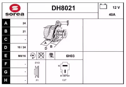 Генератор SNRA DH8021