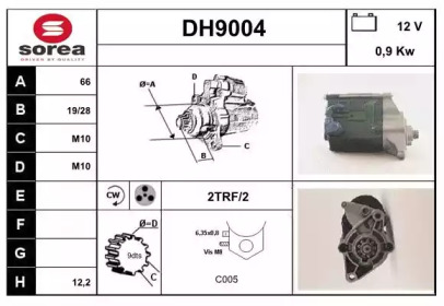 Стартер SNRA DH9004