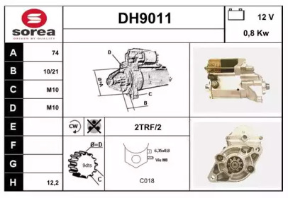 Стартер SNRA DH9011