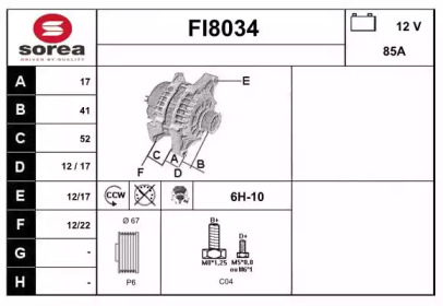 Генератор SNRA FI8034