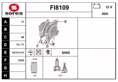  SNRA FI8109