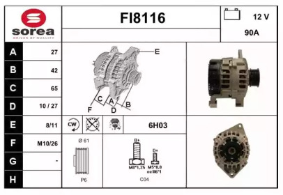 Генератор SNRA FI8116