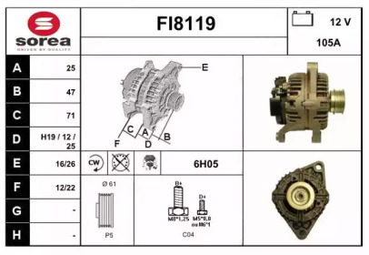  SNRA FI8119