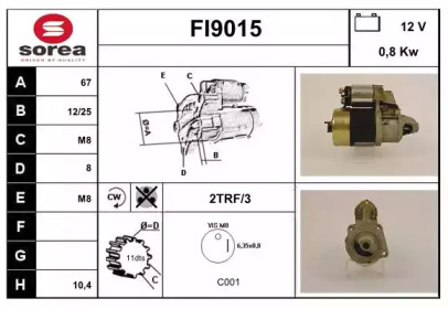 Стартер SNRA FI9015