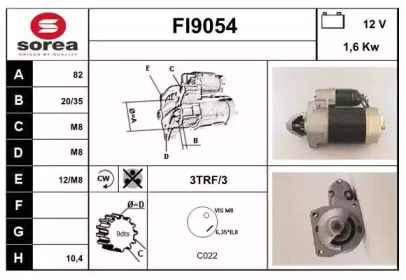 Стартер SNRA FI9054