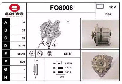 Генератор SNRA FO8008