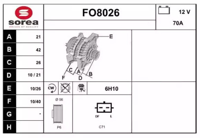 Генератор SNRA FO8026