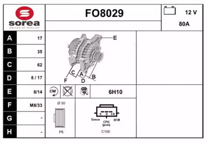 Генератор SNRA FO8029