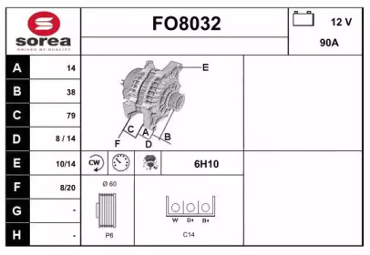 Генератор SNRA FO8032