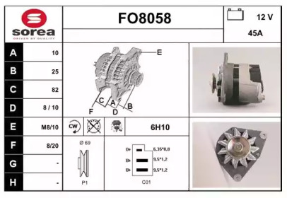 Генератор SNRA FO8058