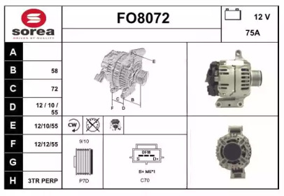  SNRA FO8072