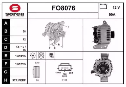  SNRA FO8076