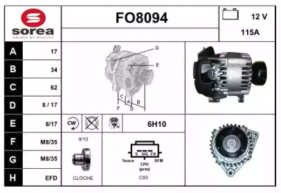 Генератор SNRA FO8094